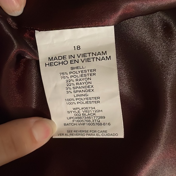 Boys Van Heusen Spot Coat size 18 - Picture 4 of 4